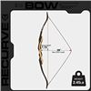 Image 2 : NEW TIDEWE 62" R HANDED RECURVE BOW AND ARROW SET