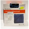 Image 1 : BROOKSTONE SIZE: QUEEN 84 X 90 HEATED BLANKET