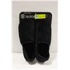 Image 1 : NWT ISOTONER WOMENS BLACK SLIPPERS SIZE LARGE