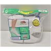 Image 1 : ANKLE WHITE SOCKS,SIZE 12-16 6PK FRUIT OF THE LOOM