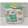 Image 1 : ANKLE WHITE SOCKS,SIZE 12-16 6PK FRUIT OF THE LOOM