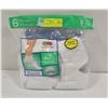 Image 1 : ANKLE WHITE SOCKS,SIZE 6-12,6-PACK FRUIT OF THE