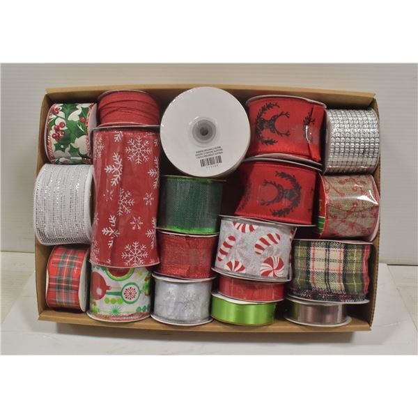 FLAT OF DECORATIVE RIBBON
