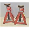 Image 1 : PAIR OF MOTOMASTER 2 TON AXLE STANDS