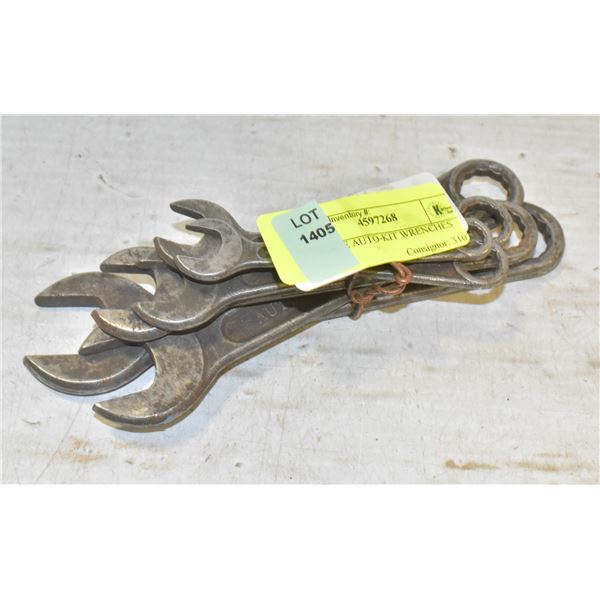 VINTAGE AUTO-KIT WRENCHES