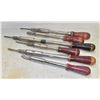 BAG OF VINTAGE HAND DRILLS - VARIOUS BRANDS &