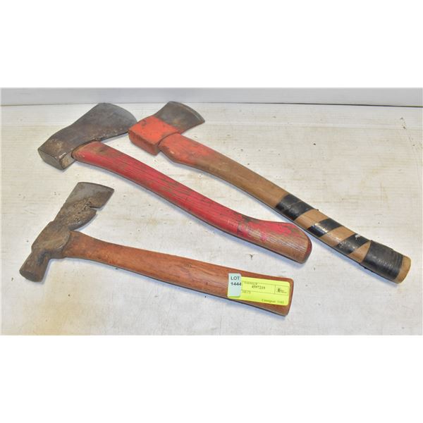3 HATCHETS