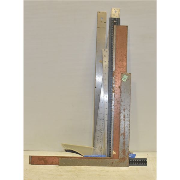 LOT OF T-SQUARES & SQUARES