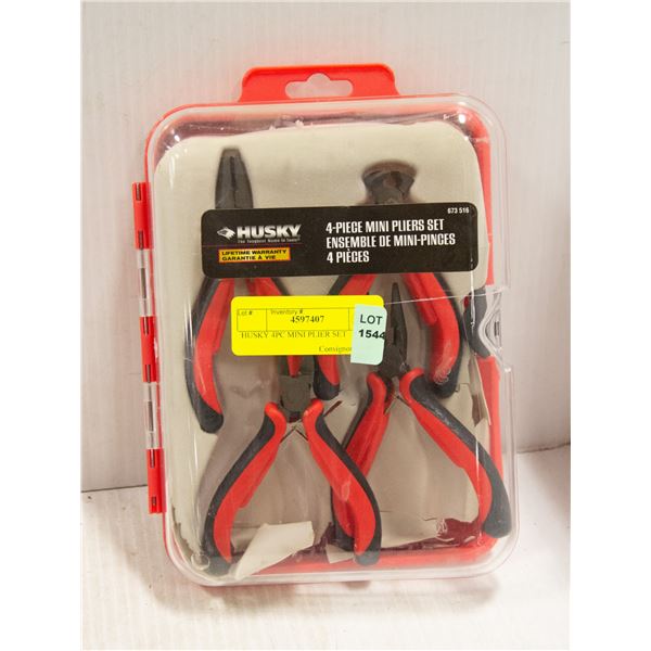 HUSKY 4PC MINI PLIER SET