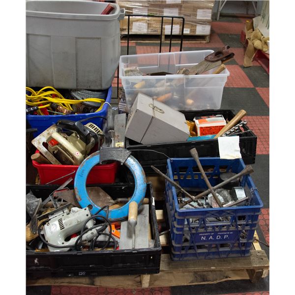 PALLET OF ESTATE TOOLS