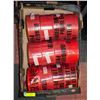 Image 1 : FLAT OF RED DANGER CONSTRUCTION TAPE