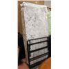 Image 1 : NEW JUMBO TWIN MATTRESS WITH FOLDING FRAME