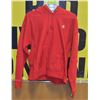 NEW CHAMPION RED HOODIE REVERSE WEAVE SIZE MED