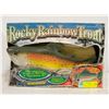 NEW ROCKY RAINBOW SINGING FISH W/ BATTERIES