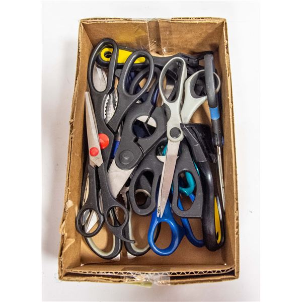 BOX OF SCISSORS