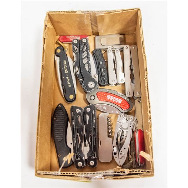 LOT OF POCKET KNIVES
