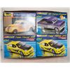 Image 1 : 4 REVELL MODEL KITS BOXED QUATRO SET-ESTATE