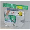 Image 1 : ANKLE WHT SOCKS,SIZE 6-12,6-PACK FRUIT OF THE