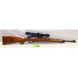 Remington 660 .222 cal bolt-action rifle w/scope