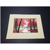 Image 2 : Matted Chinese Suzhou Embroidery Art Picture - Hand Made - Vintage