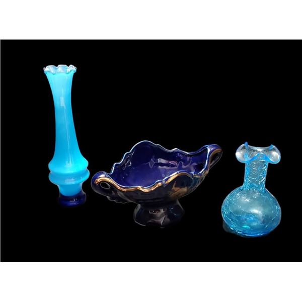 Three Little Vintage Vases