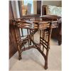 Image 1 : Octagon Bamboo Side Table 23 x 27H