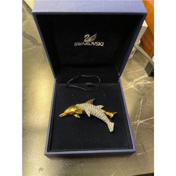Swarovski Dolphin Pendant