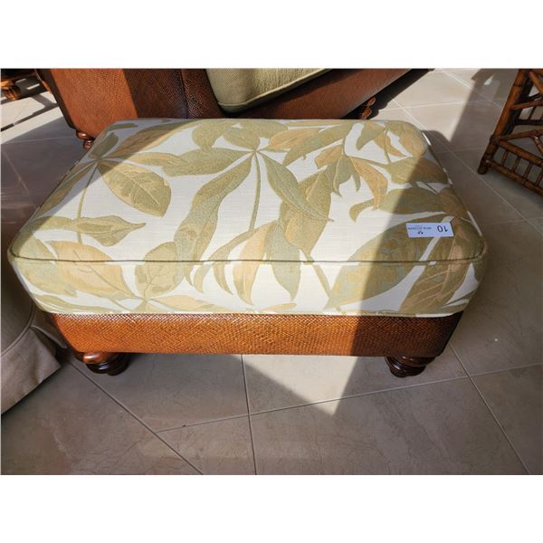 Tommy Bahama FootStool WIcker 31L x 16H