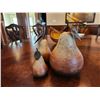 Image 2 : Clay Pears - Set of 3 Large One 13H x 7.5W