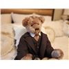 Image 3 : Victorian Gentleman Bear Brown Suit 20"