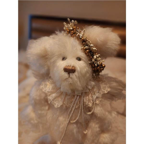 Angel Bear With Stand 25"
