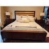Image 1 : Lexington King Size Bed With Tempur- Pedic Memory Foam Mattress