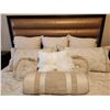 Image 2 : Lexington King Size Bed With Tempur- Pedic Memory Foam Mattress