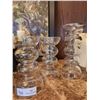 Image 1 : 3 Glass Candle Holders