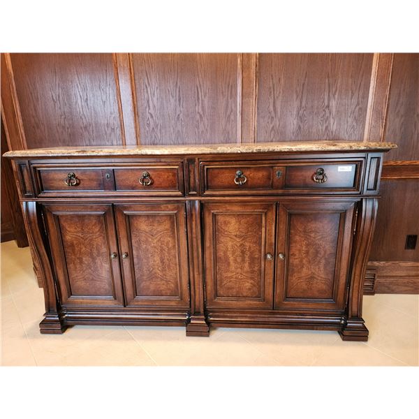 Stanley Furniture Company Buffet - Marble Top 79.5L x 20D x 47T