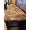 Image 4 : Stanley Furniture Company Buffet - Marble Top 79.5L x 20D x 47T