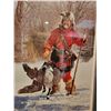 Image 5 : Fur Trader Print Paul Calle Print 699/1500 30.5W 42H
