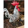 Image 3 : Two Metal Roosters 19" H