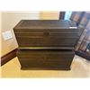 Image 1 : Wicker Storage Chests Large 26.5L x 13.5H