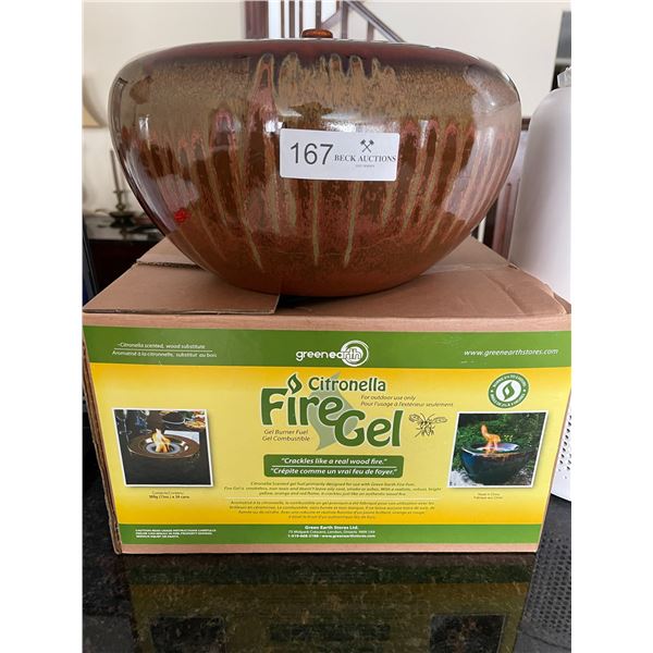 Greenearth Fire Gel Patio Fire