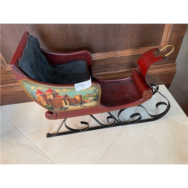 Decorative Victorian Sleigh