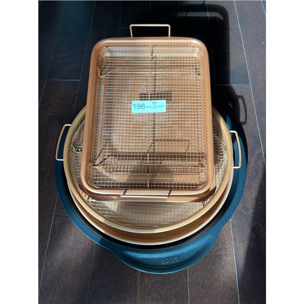 Copper Trays & Pizza Tray