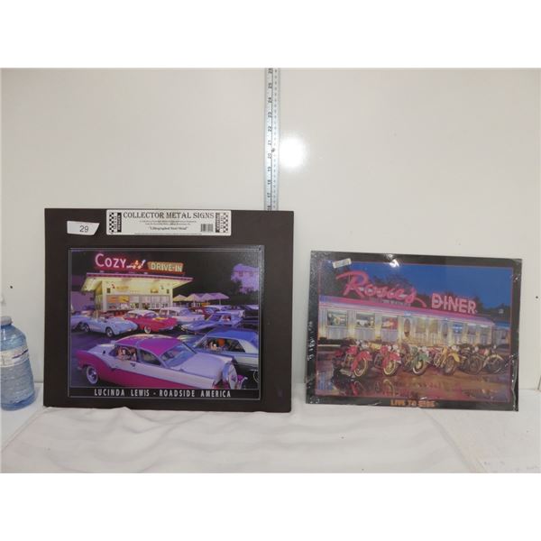 collector metal signs