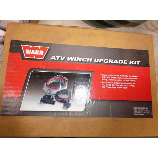 ATV winch upgrade kit