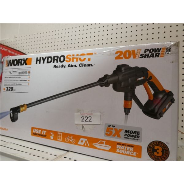Works 20V pressure washer