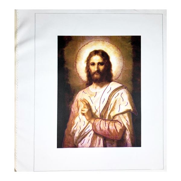 Jesus Peace (State 2) by Steve Kaufman (1960-2010)