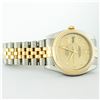 Image 5 : Rolex Mens Stainless Steel and Yellow Gold Champagne VVS Diamond 36mm Datejust