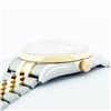 Image 6 : Rolex Mens Stainless Steel and Yellow Gold Champagne VVS Diamond 36mm Datejust