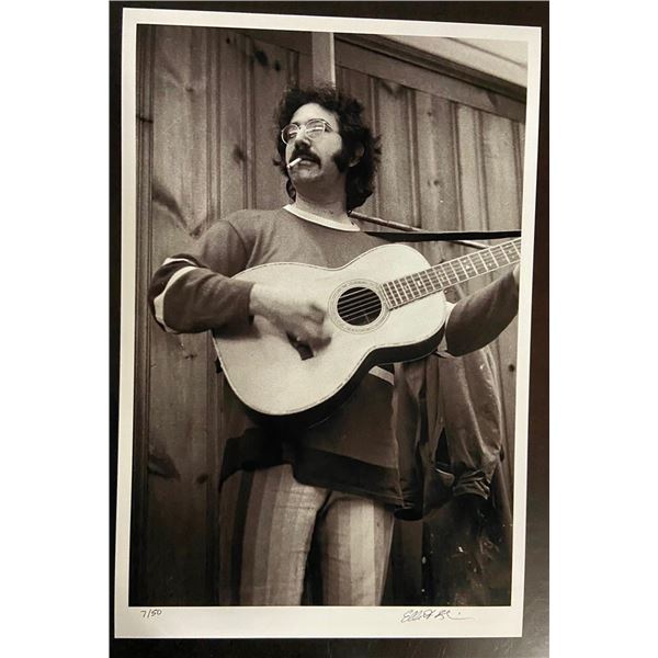 Jerry Garcia w/Pall Mall by Elliot Blinder