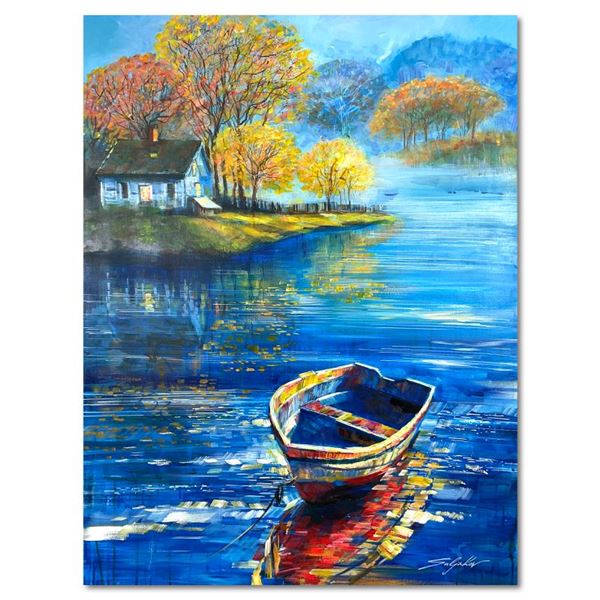 Quiet Morning on the Lake by Suljakov Original